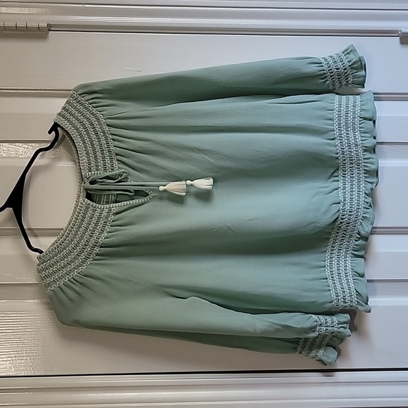 Tory Burch Women's Tunic Top Longsleeve Size  M - Picture 1 of 6